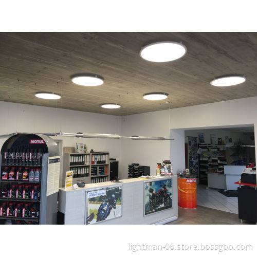 36W Ultra Slim 40cm Recessed Suspended 400mm Round LED Ceiling Panel Light Fixtures